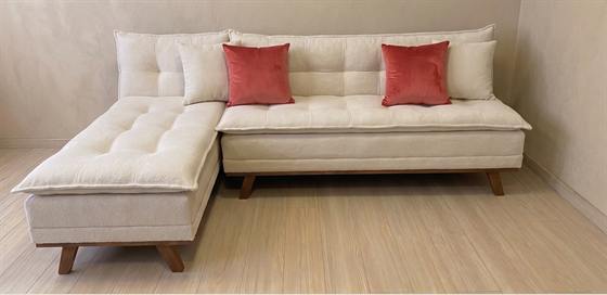 Sofá Oslo Premium en color bone